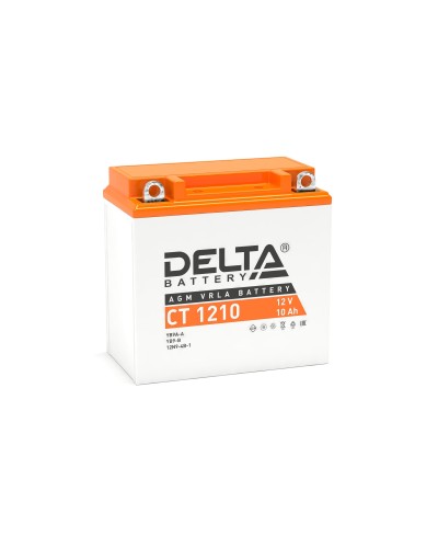 Delta CT 1210. Аккумулятор герметичный свинцово-кислотный стартерный. Delta в Арзамасе