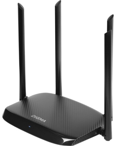 DWR-AC1201 AC1200 10/100BASE-TX черный. Роутер беспроводной. Digma в Арзамасе