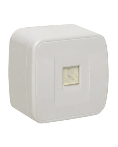 Минск Розетка RJ-45 1-местная ОП 1А (EGK01-035-10). Розетка RJ-45 1-местная ОП 1А. EKF в Арзамасе