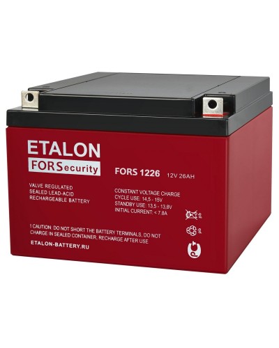 ETALON FORS 1226. Аккумулятор герметичный свинцово-кислотный. ETALON в Арзамасе