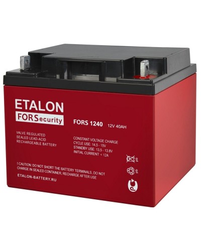 ETALON FORS 1240. Аккумулятор герметичный свинцово-кислотный. ETALON в Арзамасе