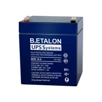 B.ETALON BHR 12-5. Аккумулятор герметичный свинцово-кислотный. ETALON