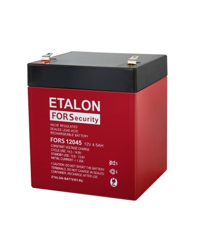 ETALON FORS 12045. Аккумулятор герметичный свинцово-кислотный. ETALON в Арзамасе
