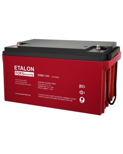 ETALON FORS 1265. Аккумулятор герметичный свинцово-кислотный. ETALON в Арзамасе