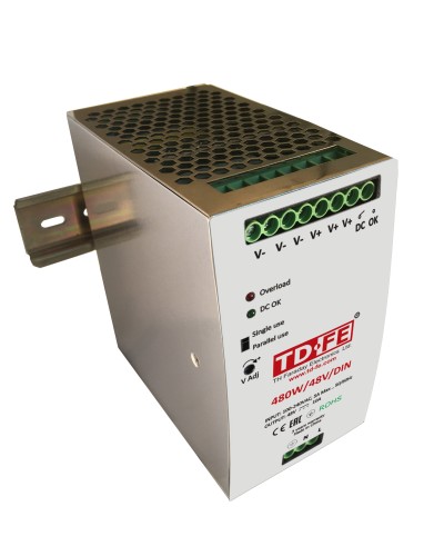 480W/48V/DIN. Блок питания. FARADAY в Арзамасе