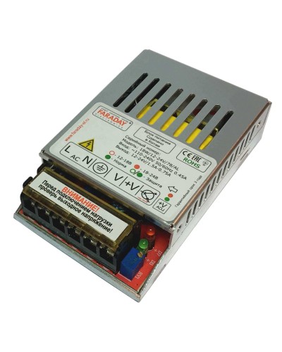 18W/12-24V/78AL. Импульсный блок питания. FARADAY в Арзамасе