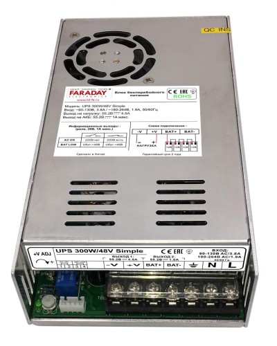 UPS 300W/48V Simple. Блок бесперебойного питания. FARADAY в Арзамасе