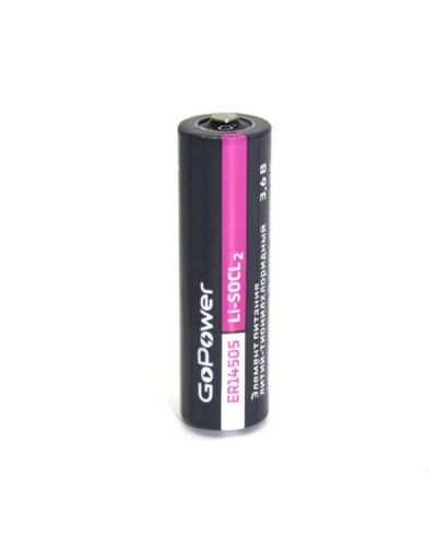 ER14505 GoPower. Литий-тионилхлоридный элемент питания. GoPower в Арзамасе