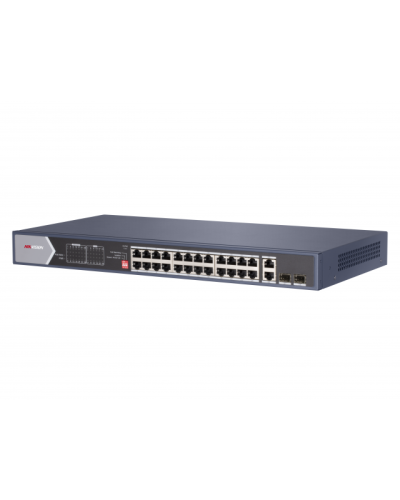 DS-3E0528HP-E. Коммутатор с питанием POE. Hikvision в Арзамасе