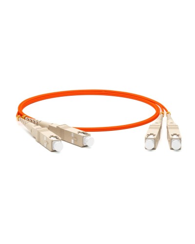 FC-D2-50-SC/PR-SC/PR-H-1M-LSZH-OR. Патч-корд волоконно-оптический SC-SC. Hyperline в Арзамасе