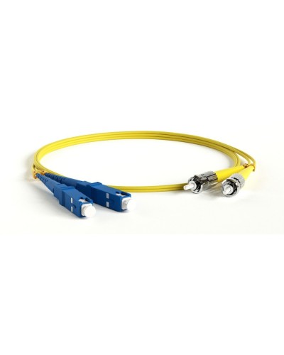 FC-D2-9A1-SC/UR-ST/UR-H-1M-LSZH-WH. Патч-корд волоконно-оптический ST-SC. Hyperline в Арзамасе