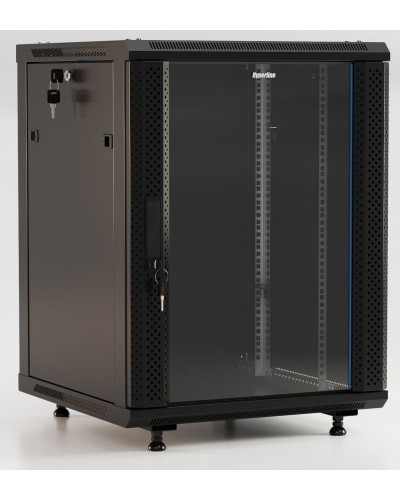 TWB-FC-1545-GP-RAL9004. Шкаф телекоммуникационный 19 настенный 15U. Hyperline в Арзамасе