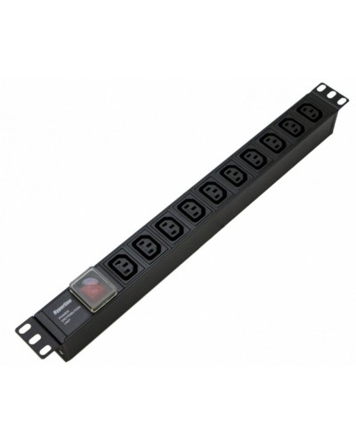 SHE19-10IEC-S-IEC. Блок розеток 19. Hyperline в Арзамасе
