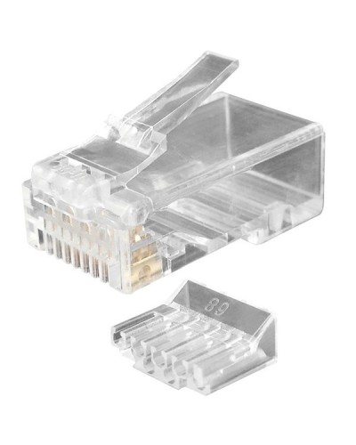 PLUG-8P8C-UV-C6-100 (100 шт). Разъем RJ-45. Hyperline в Арзамасе