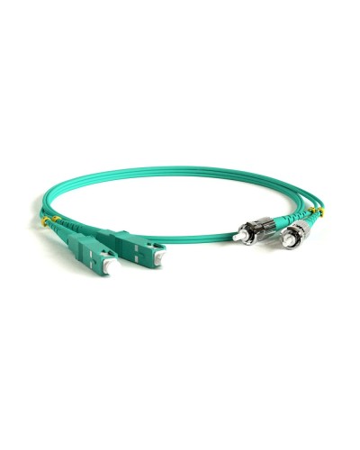 FC-D2-503-SC/PR-ST/PR-H-5M-LSZH-AQ. Патч-корд волоконно-оптический многомодовый. Hyperline в Арзамасе
