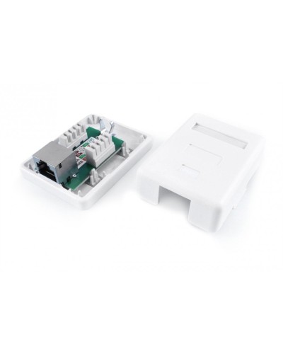 SB1-1-8P8C-C6-SH-WH. Розетка RJ-45. Hyperline в Арзамасе