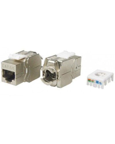 KJ8-8P8C-C6A-180-TLS-SH-F-WH. Вставка Keystone Jack RJ-45. Hyperline в Арзамасе