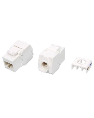 KJ8-8P8C-C6-180-TLS-WH. Вставка Keystone Jack RJ-45. Hyperline в Арзамасе