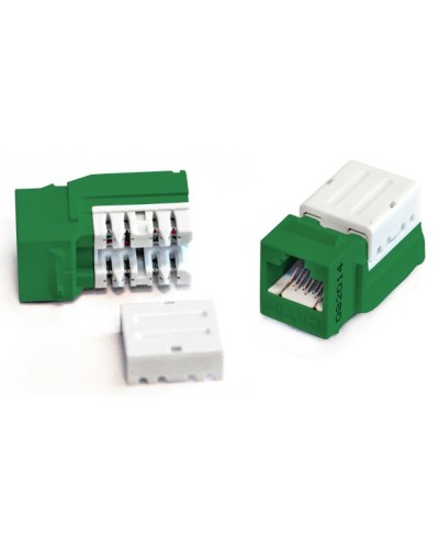 KJNE-8P8C-C5e-90-GN. Вставка Keystone Jack RJ-45. Hyperline в Арзамасе