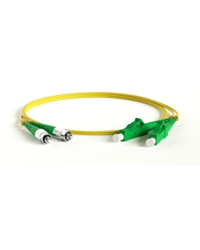FC-D2-9-FC/AR-LC/AR-H-1M-LSZH-YL. Патч-корд волоконно-оптический FC-LC. Hyperline в Арзамасе