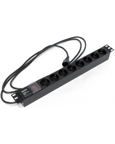 SHE19-8SH-S-2.5IEC. Блок розеток 19. Hyperline в Арзамасе