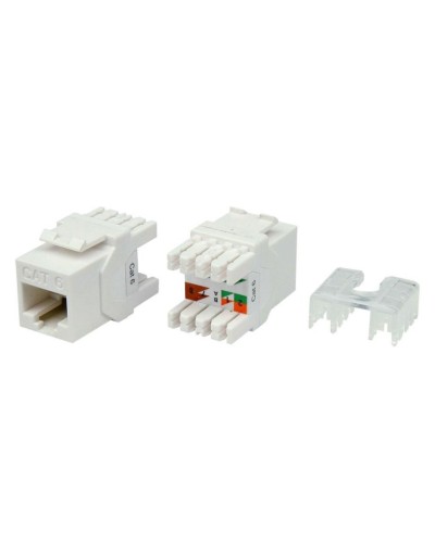 KJ8-8P8C-C6-180-WH. Вставка Keystone Jack RJ-45. Hyperline в Арзамасе