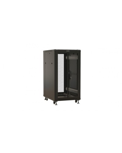 TTBR-1868-DD-RAL9004. Шкаф телекоммуникационный 19 напольный 18U. Hyperline в Арзамасе