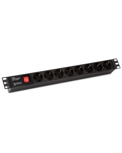 SHE19-8SH-S-IEC. Блок розеток 19. Hyperline в Арзамасе