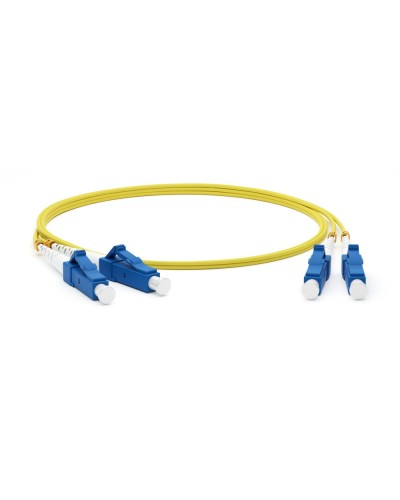 FC-D2-9-LC/UR-LC/UR-H-20M-LSZH-YL. Патч-корд волоконно-оптический одномодовый. Hyperline в Арзамасе