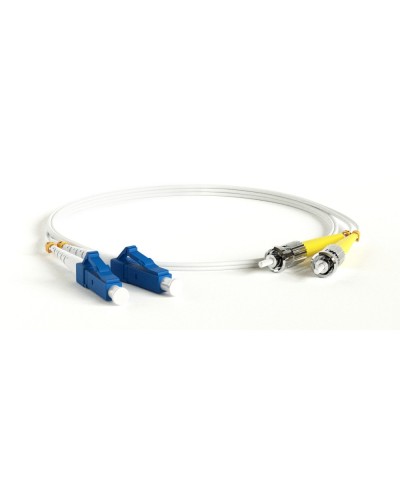 FC-D2-9A1-LC/UR-ST/UR-H-1M-LSZH-WH. Патч-корд волоконно-оптический ST-LC. Hyperline в Арзамасе