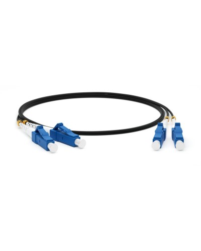 FC-D2-9-LC/UR-LC/UR-H-25M-LSZH-BK. Патч-корд волоконно-оптический одномодовый. Hyperline в Арзамасе
