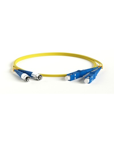 FC-D2-9-FC/UR-SC/UR-H-1M-LSZH-YL. Патч-корд волоконно-оптический SC-FC. Hyperline в Арзамасе