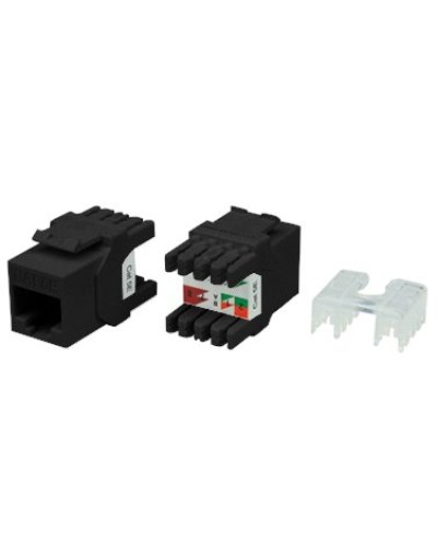 KJ8-8P8C-C5e-180-BK. Вставка Keystone Jack RJ-45. Hyperline в Арзамасе