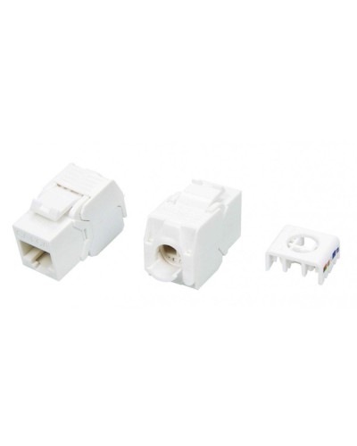 KJ8-8P8C-C6A-180-TLS-WH. Вставка Keystone Jack RJ-45. Hyperline в Арзамасе