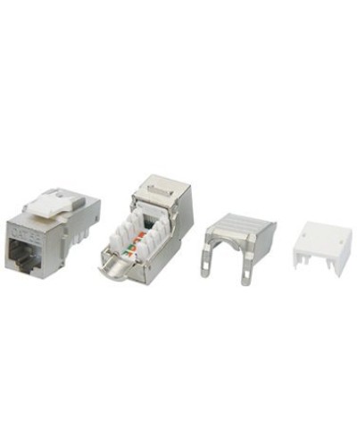 KJ9-8P8C-C5e-90-SH-F-WH. Вставка Keystone Jack RJ-45. Hyperline в Арзамасе