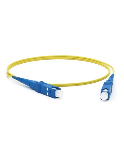 FC-S2-9-SC/UR-SC/UR-H-1M-LSZH-YL. Патч-корд волоконно-оптический одномодовый. Hyperline в Арзамасе
