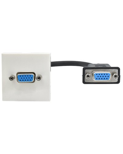 Розетка VGA M/M PRIMER РКМ-10-20-П белый IEK(PR-KK40D-RV-0-1-K01). Розетка. IEK в Арзамасе