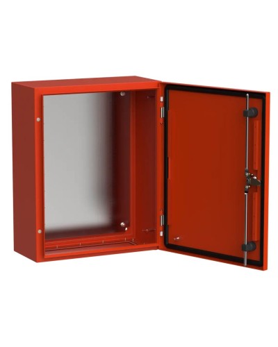 ЩМП-50.40.20 УХЛ1 IP66 RAL3020 TITAN 5 (TI5-13-N-050-040-020-66). Корпус металлический с монтажной платой. IEK в Арзамасе