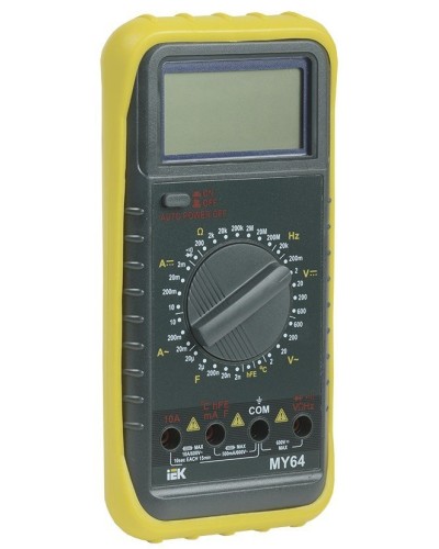 Мультиметр цифровой Professional MY64 (TMD-5S-064). Мультиметр цифровой. IEK в Арзамасе