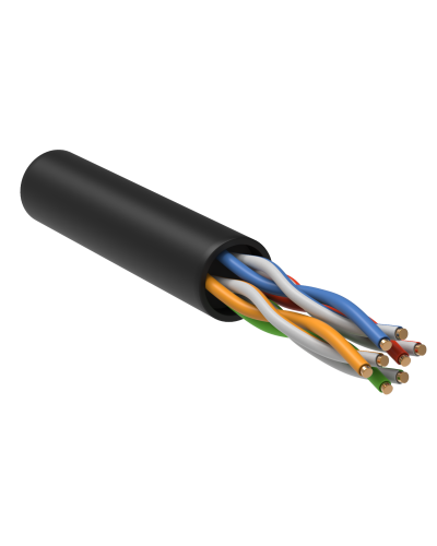 GENERICA U/UTP кат.5E 24AWG 4 пары LDPE черный (BC3-C5E04-139-305-R-G). Кабель «витая пара» (LAN) для структурированных систем связи. IEK в Арзамасе