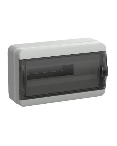 Корпус пластиковый КМПн-18 IP65 TEKFOR (TF5-KP72-N-18-65-K03-K02). Корпус модульный пластиковый черная прозрачная дверь. IEK в Арзамасе
