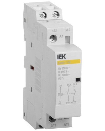 Контактор модульный КМ20-11M AC (MKK11-20-11). Контактор модульный. IEK в Арзамасе