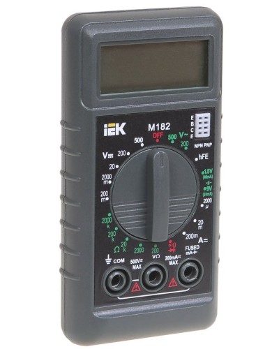 Мультиметр цифровой Compact M182 (TMD-1S-182). Мультиметр цифровой. IEK в Арзамасе