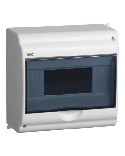 Корпус пластиковый КМПн 2/9-1 IP31 белый KREPTA 3 (MKP42-N-09-31-01). Щиток модульный с прозрачной дверцей, настенный. IEK в Арзамасе