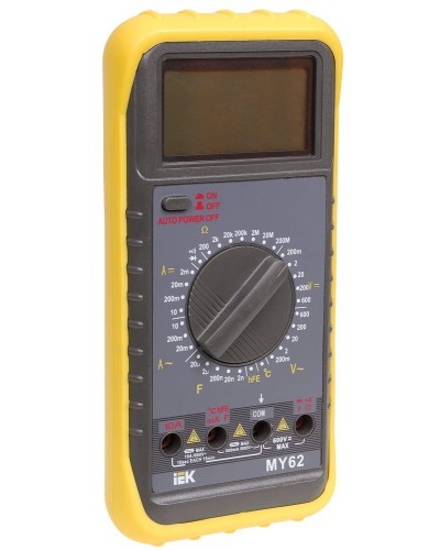 Мультиметр цифровой Professional MY62 (TMD-5S-062). Мультиметр цифровой. IEK в Арзамасе