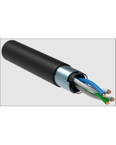 GENERICA U/UTP 5E 24AWG 2PR LDPE черный (BC3-C5E02-139-305-R-G). Кабель «витая пара» (LAN) для структурированных систем связи. IEK в Арзамасе