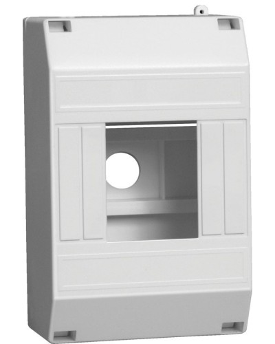 Корпус пластиковый КМПн 1/4 IP20 белый (MKP31-N-04-30-135). Щиток модульный без дверцы, настенный. IEK в Арзамасе