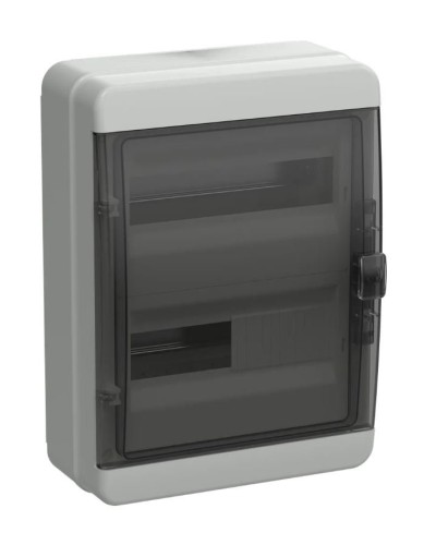 Корпус пластиковый КМПн-24 IP65 TEKFOR (TF5-KP72-N-24-65-K03-K02). Корпус модульный пластиковый черная прозрачная дверь. IEK в Арзамасе