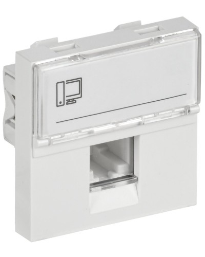 Розетка RJ45 кат.6 PRIMER РКИ-20-00-П-6 белый IEK (PR-KK40D-RI-0-2-1C06U-K01). Розетка RJ-45. IEK в Арзамасе