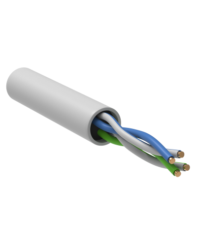 GENERICA U/UTP кат. 5E 24AWG 2 пары LSZH INDOOR белый (BC1-C5E02-128-305-G). Кабель «витая пара» (LAN) для структурированных систем связи. IEK в Арзамасе